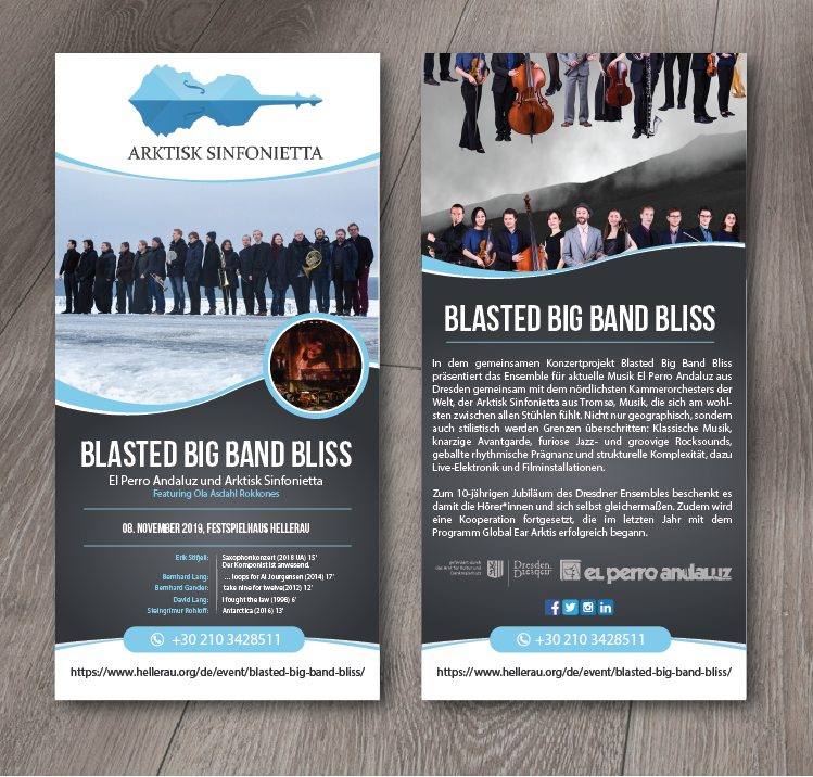 Flyer Design by alex989 for El Perro Andaluz e.V. | Design #22777028