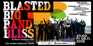 flyer for a contemporary music concert: BLASTED BIG BAND BLISS | Diseño de Flyer por BLESS-IDN