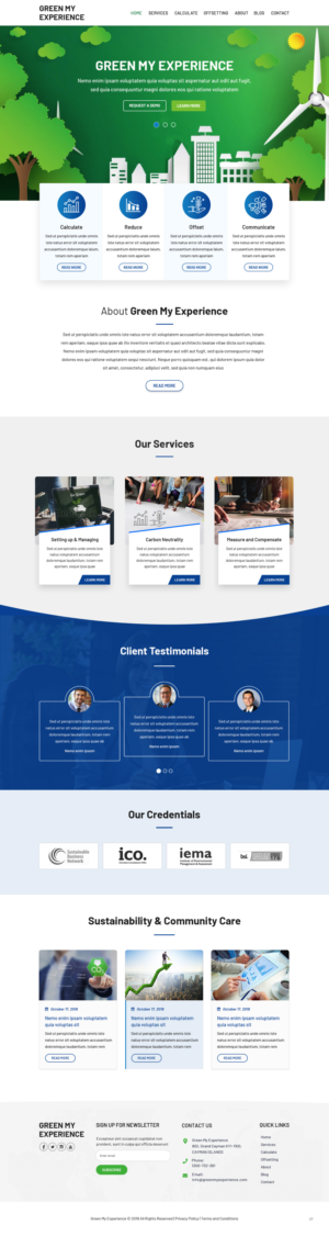 Web Design by pb for this project | Design: #22772410