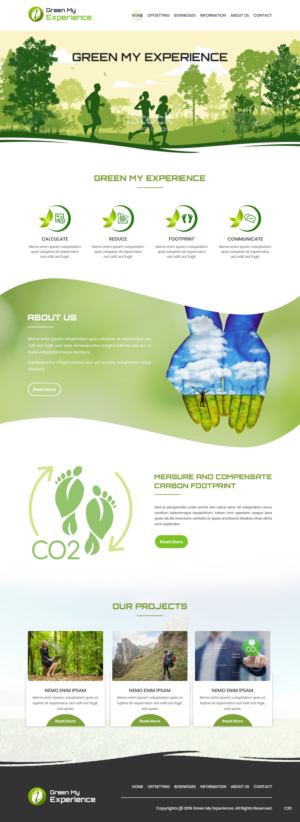 Web Design by pb for this project | Design: #22772411