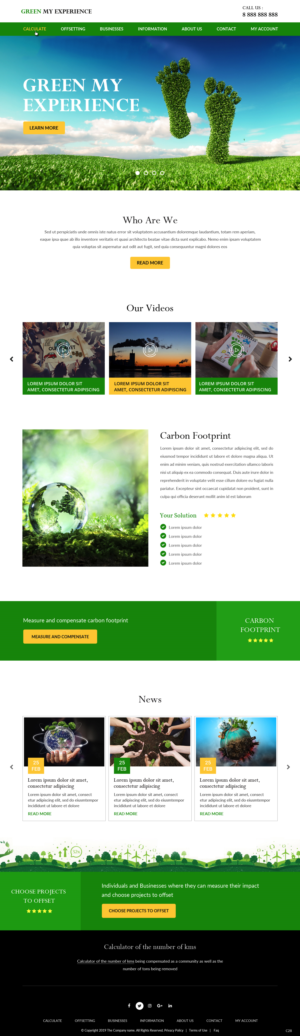 Web Design by pb for this project | Design: #22772412