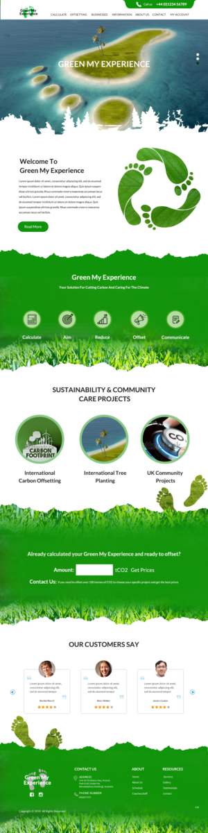 Web Design by pb for this project | Design: #22772414
