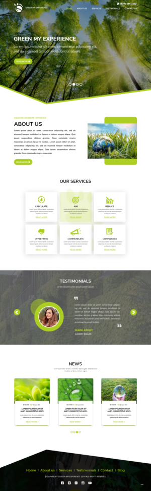 Web Design by pb for this project | Design: #22772415