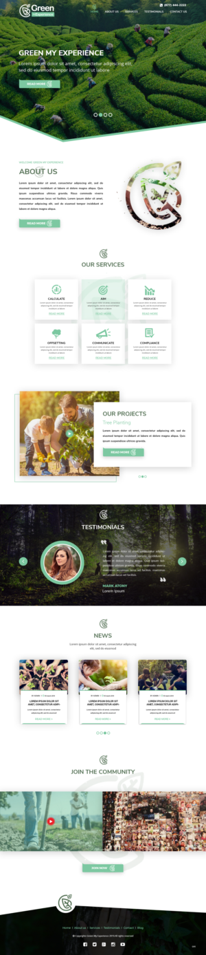 Web Design by pb for this project | Design: #22790865