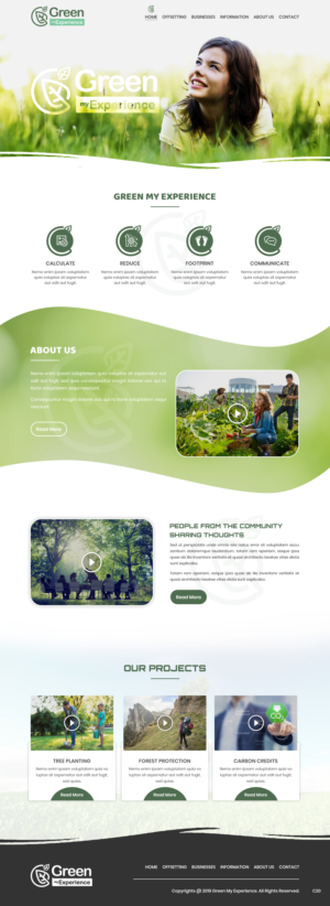 Web Design by pb for this project | Design: #22797837