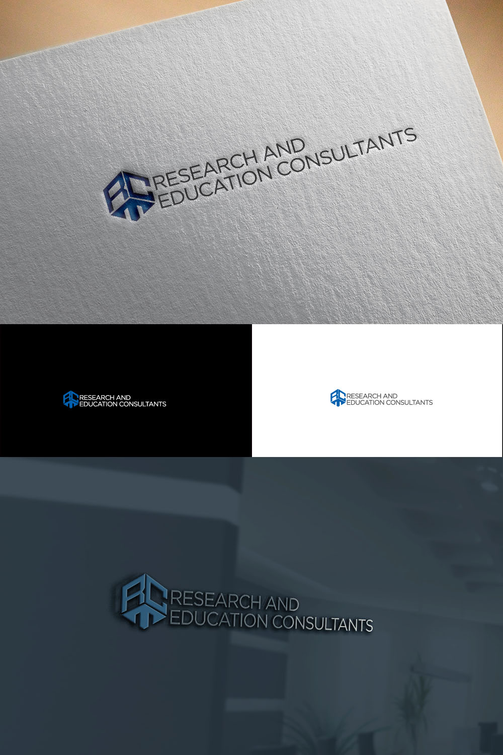 Diseño de Logo por shariqueyaseen2 para RCM Reserach and Education Consultants, LLC | Diseño: #22772991