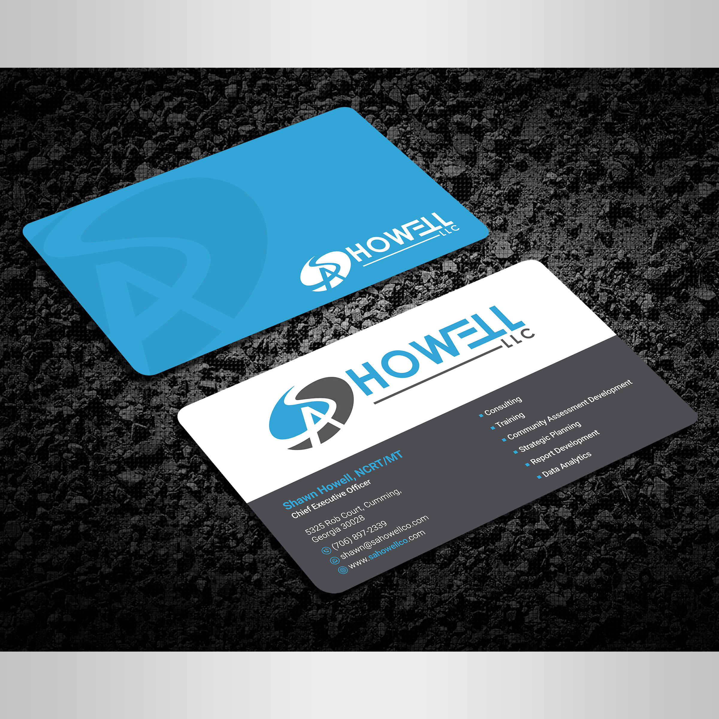 Visitenkarten-Design von Designers Hub für SA Howell, LLC | Design #22759185