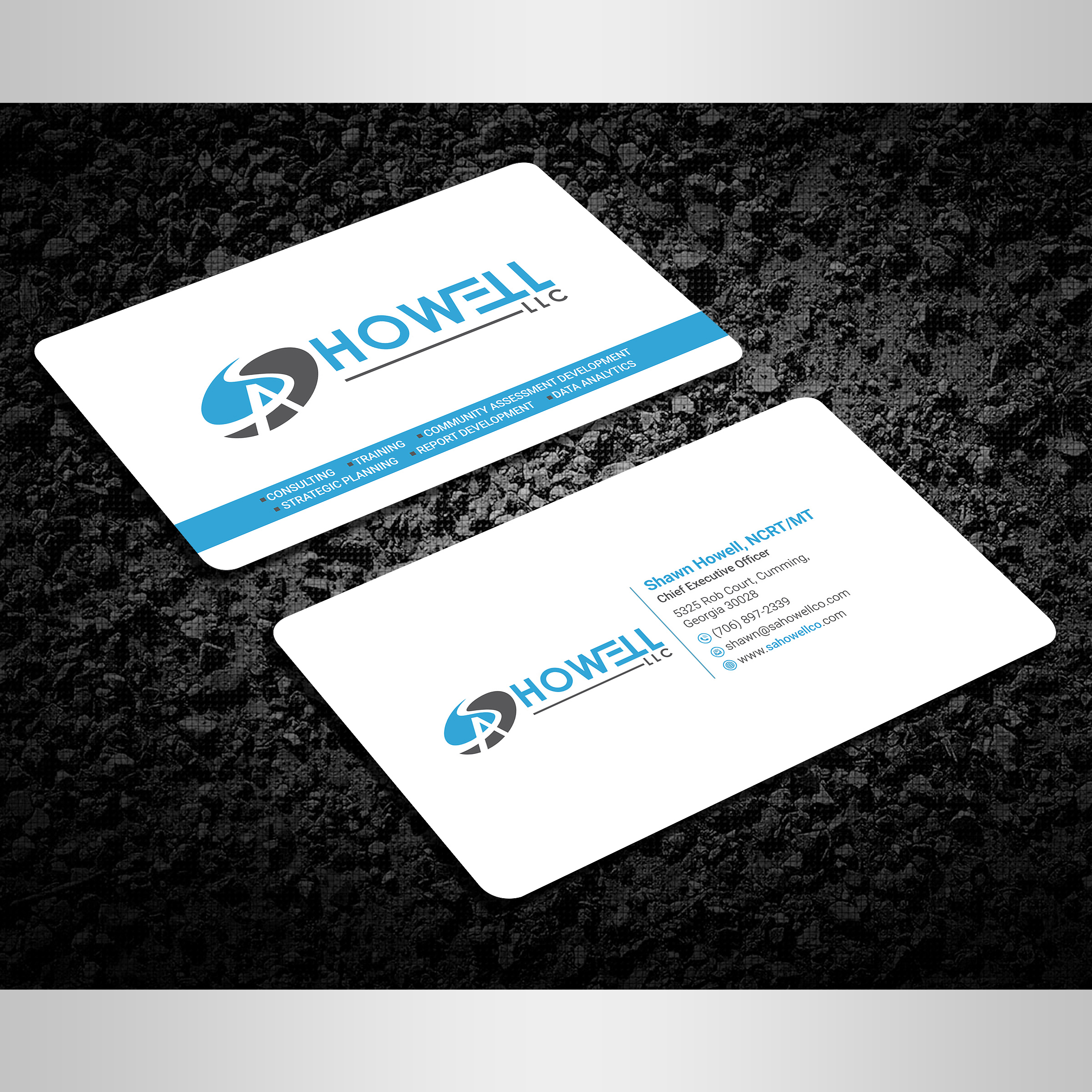 Visitenkarten-Design von Designers Hub für SA Howell, LLC | Design #22759434