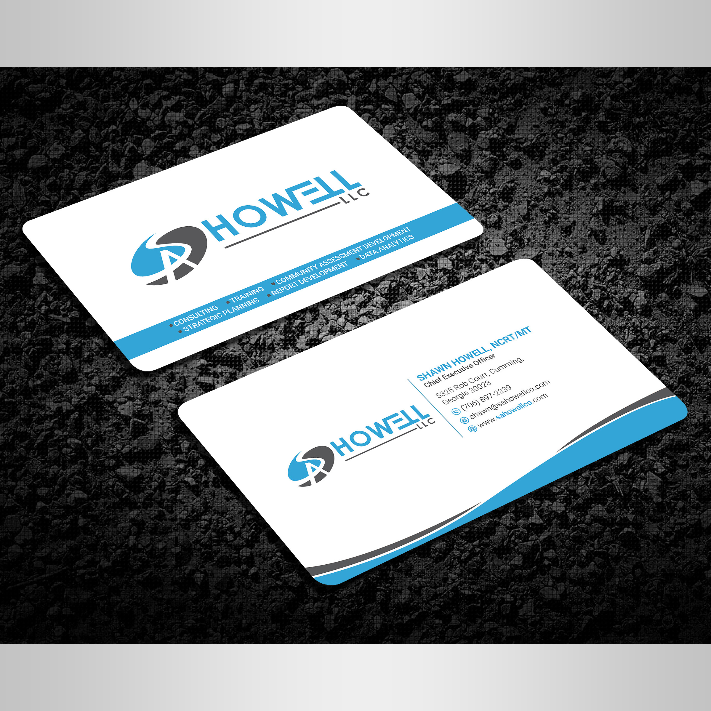Visitenkarten-Design von Designers Hub für SA Howell, LLC | Design #22759638