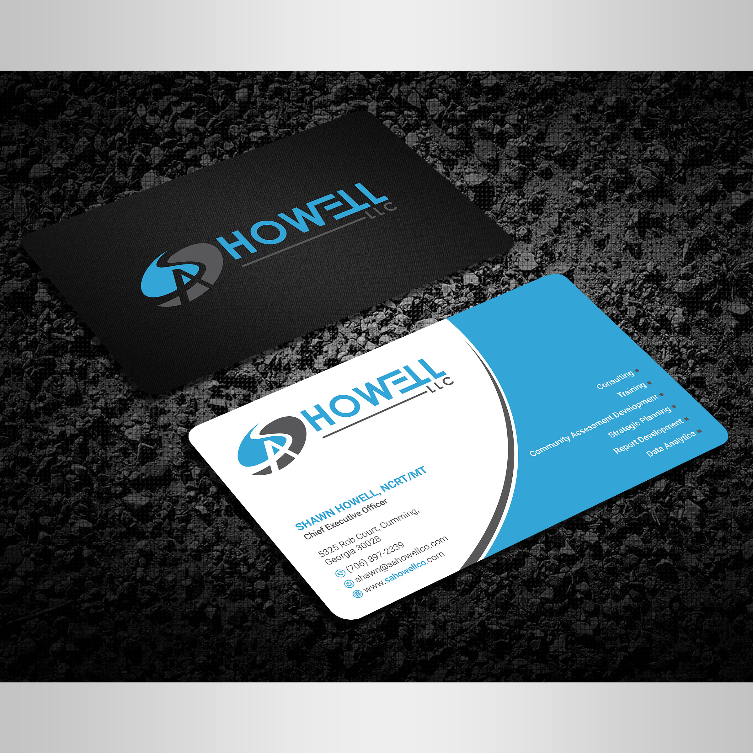 Visitenkarten-Design von Designers Hub für SA Howell, LLC | Design #22759716