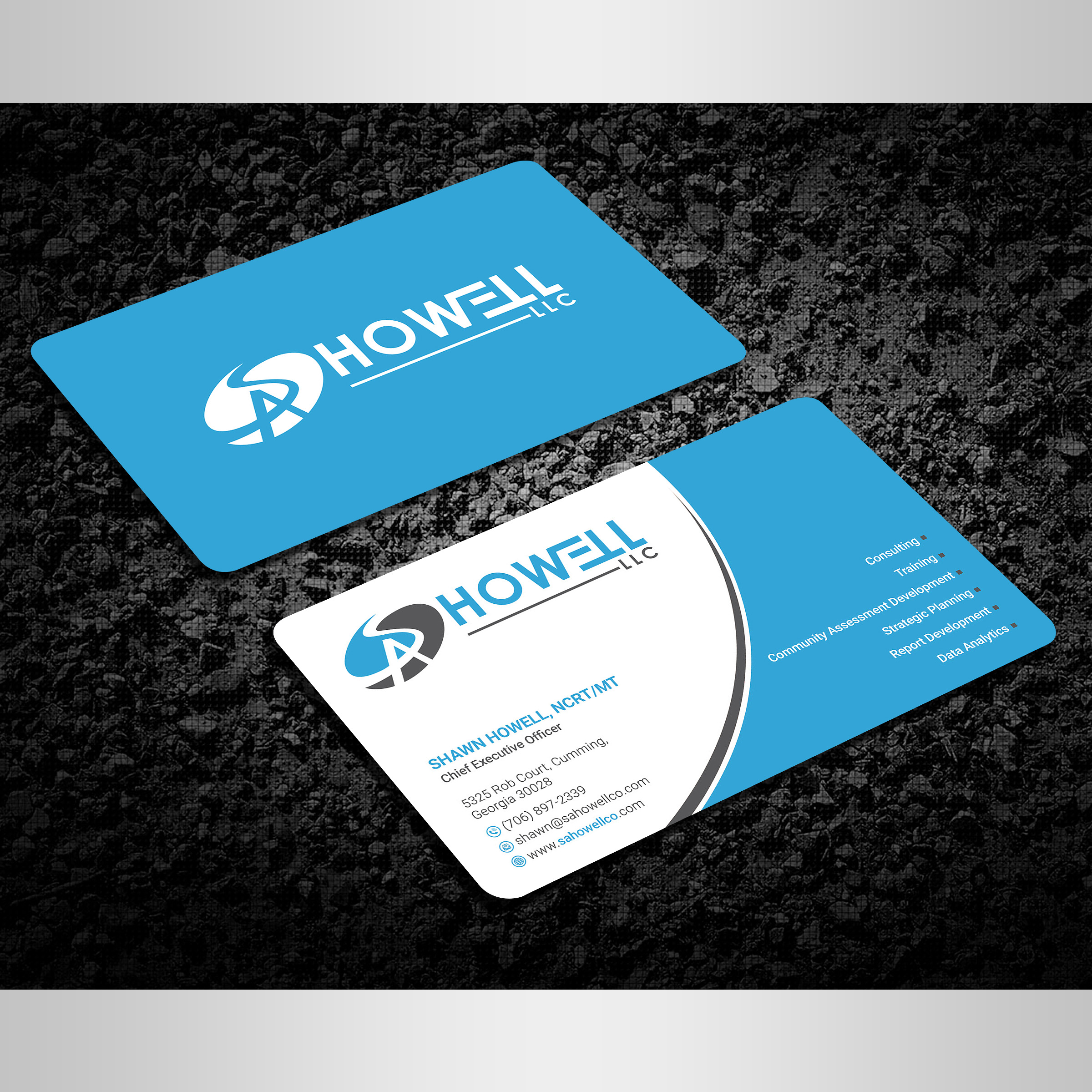 Visitenkarten-Design von Designers Hub für SA Howell, LLC | Design #22759726
