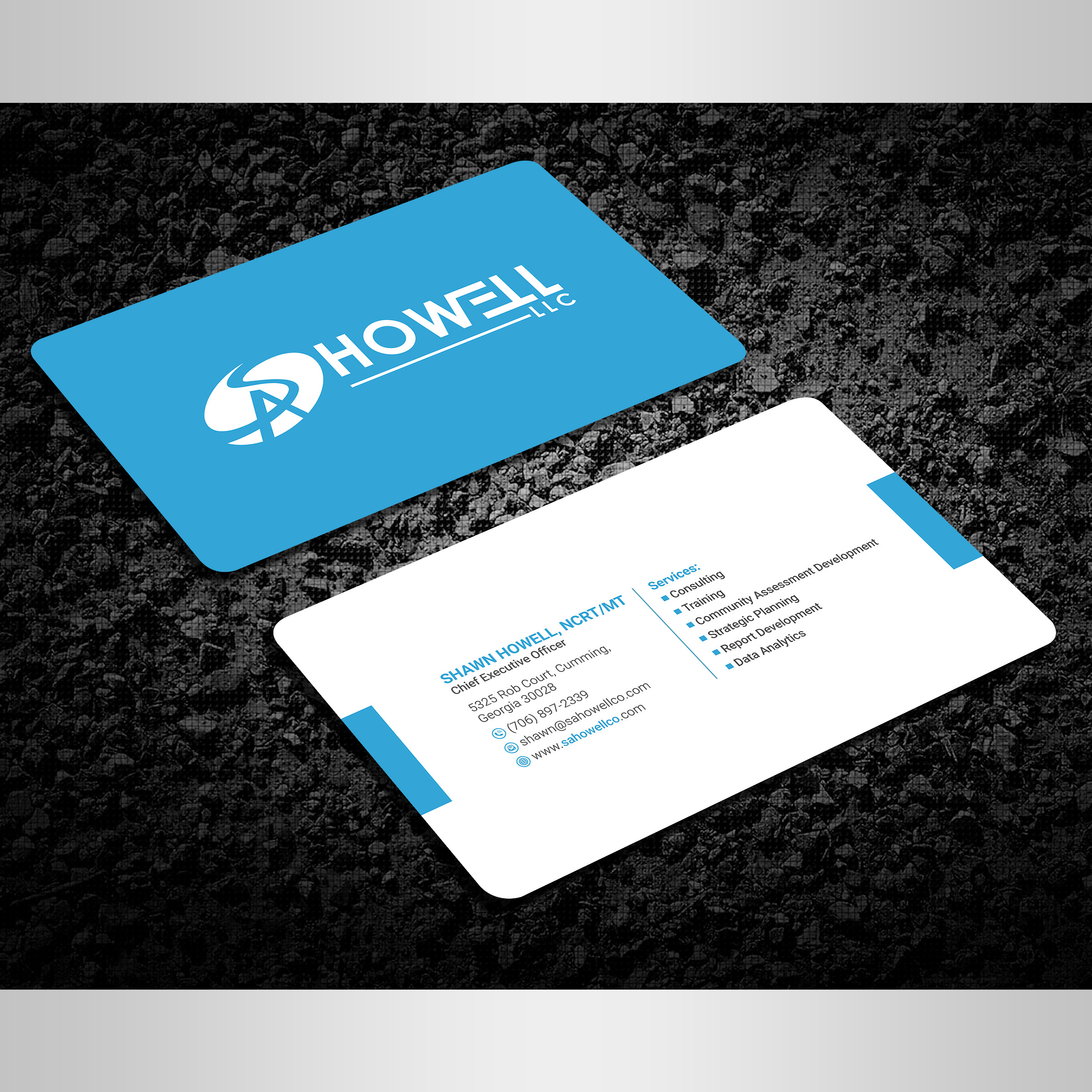 Visitenkarten-Design von Designers Hub für SA Howell, LLC | Design #22759806
