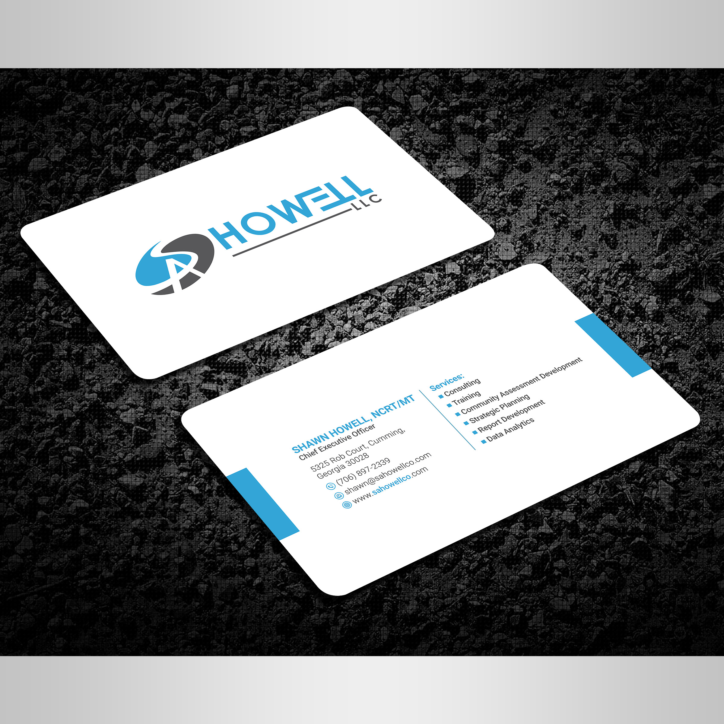 Visitenkarten-Design von Designers Hub für SA Howell, LLC | Design #22759818