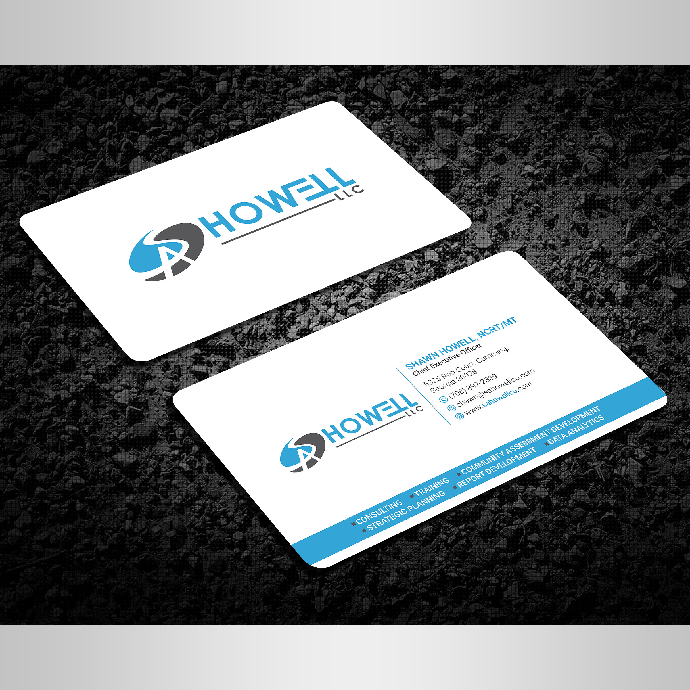 Visitenkarten-Design von Designers Hub für SA Howell, LLC | Design #22759865