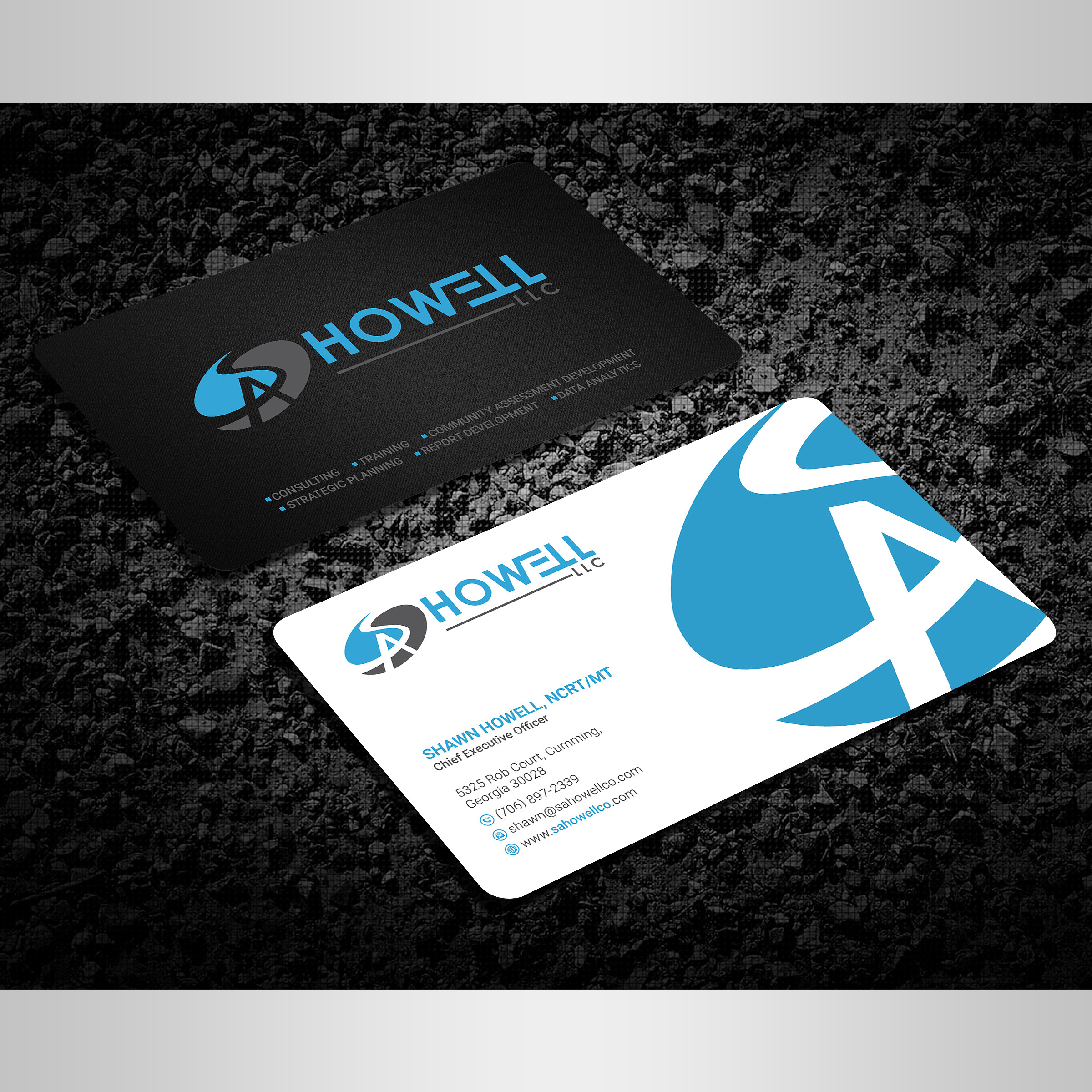 Visitenkarten-Design von Designers Hub für SA Howell, LLC | Design #22759938
