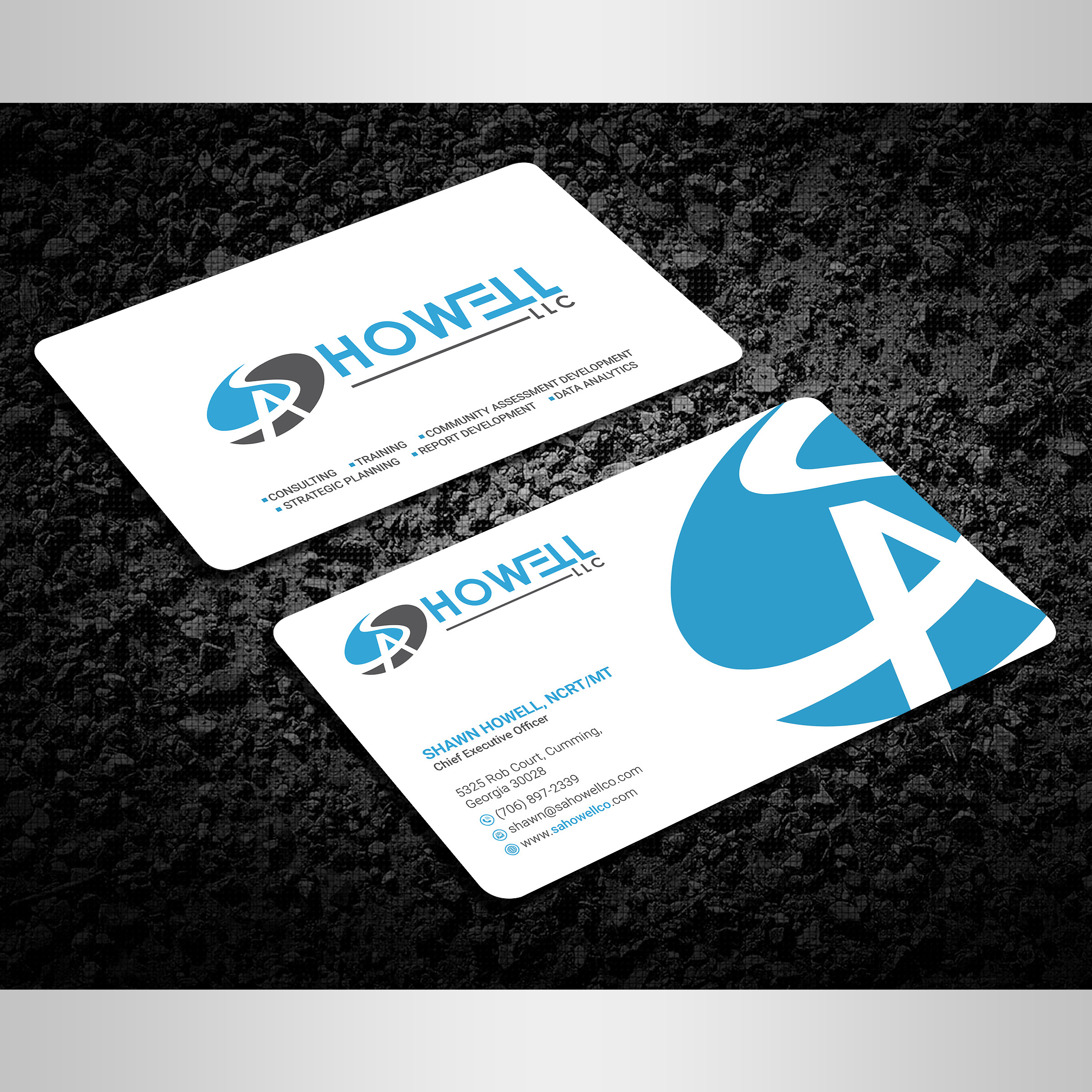 Visitenkarten-Design von Designers Hub für SA Howell, LLC | Design #22759942
