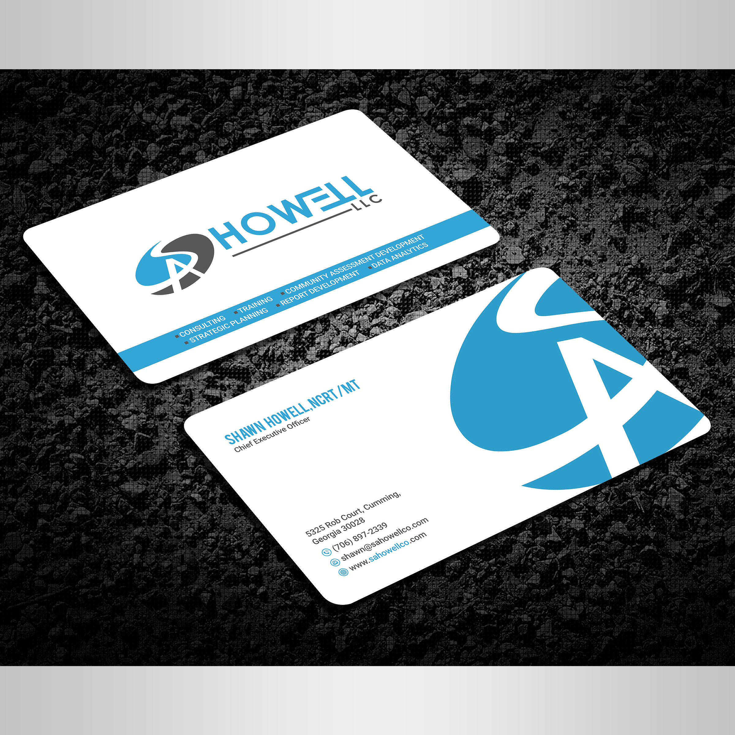Visitenkarten-Design von Designers Hub für SA Howell, LLC | Design #22759989