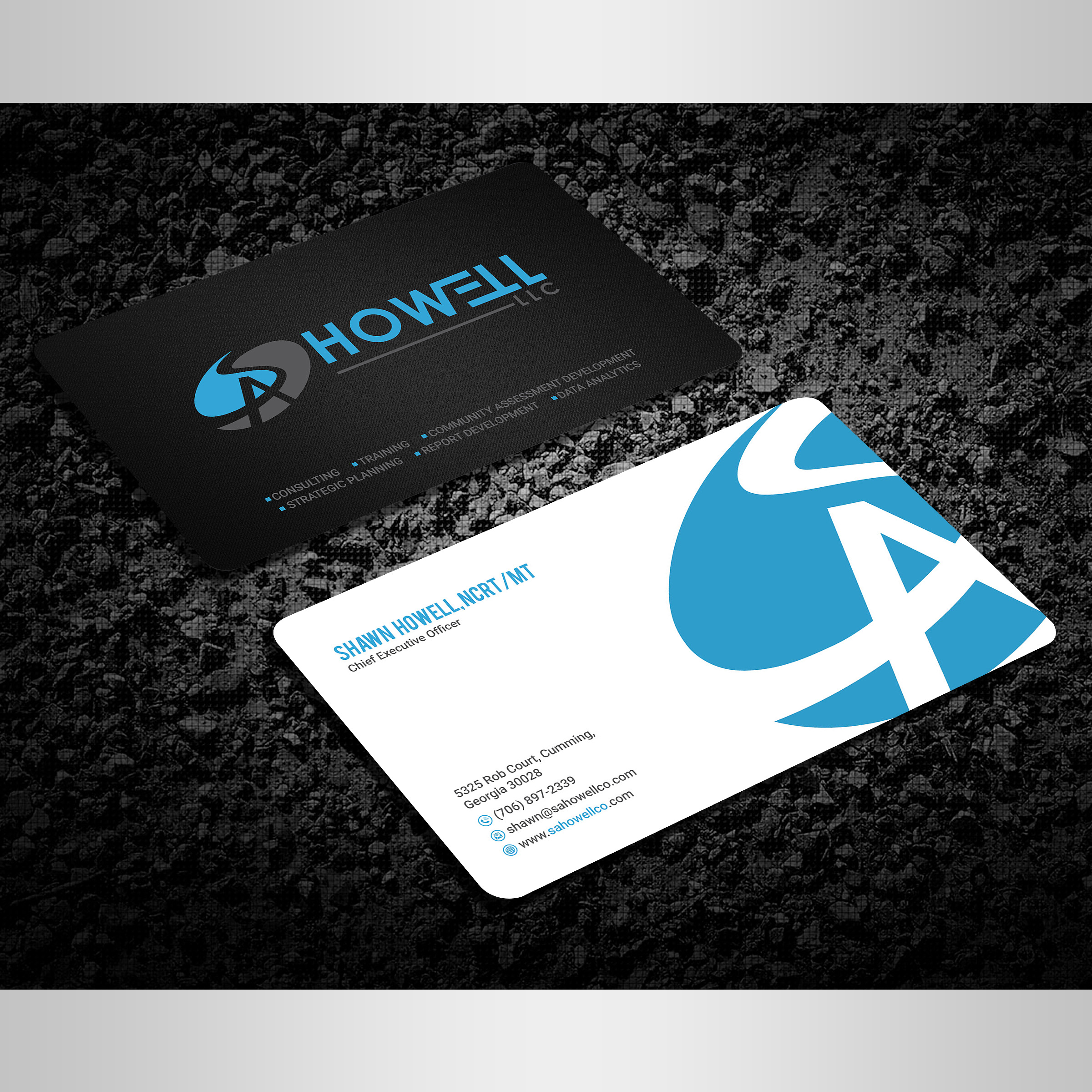 Business Card Design by Designers Hub for SA Howell, LLC | Design #22760004