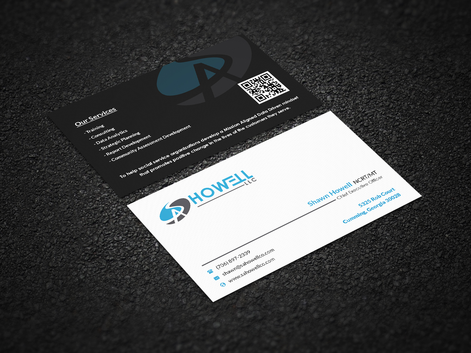Diseño de Tarjeta de Presentación por Pointless Pixels India para SA Howell, LLC | Diseño #22756794