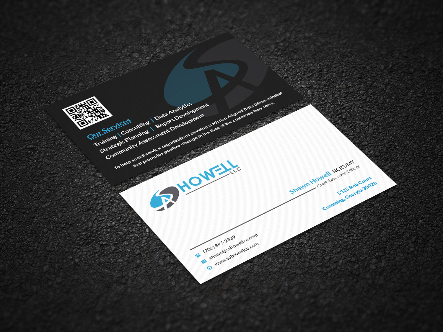 Diseño de Tarjeta de Presentación por Pointless Pixels India para SA Howell, LLC | Diseño #22756849