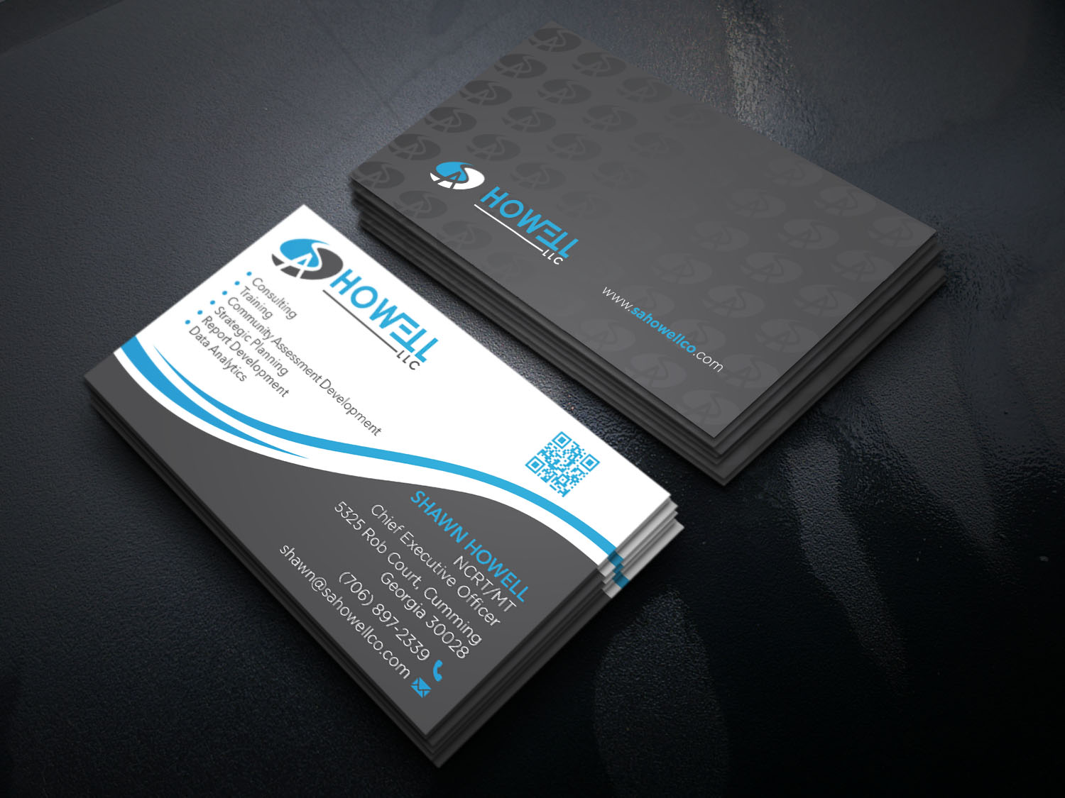 Diseño de Tarjeta de Presentación por Verified artistry (Design garden) para SA Howell, LLC | Diseño #22761631