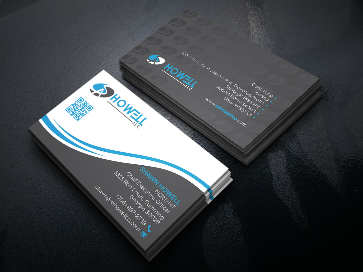 Diseño de Tarjeta de Presentación por Verified artistry (Design garden) para SA Howell, LLC | Diseño #22761701