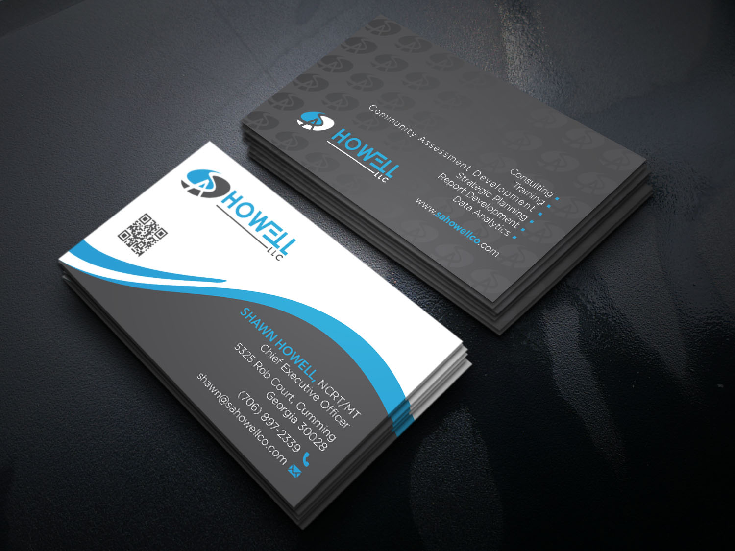 Diseño de Tarjeta de Presentación por Verified artistry (Design garden) para SA Howell, LLC | Diseño #22761704