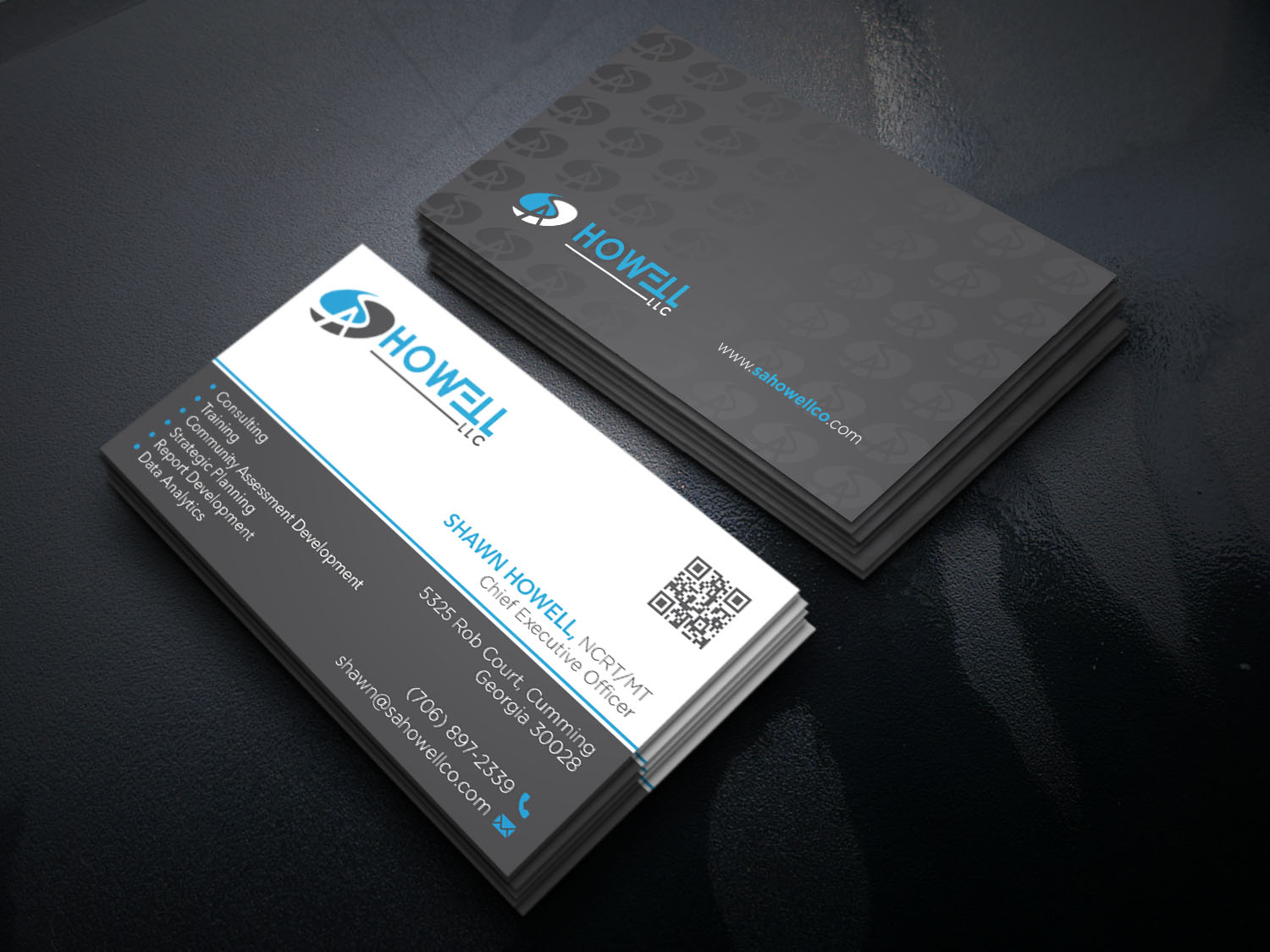 Business Card Design by Verified artistry (Design garden) for SA Howell, LLC | Design #22761828