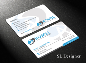 Business Card Design by SL Designer for SA Howell, LLC | Design: #22759367