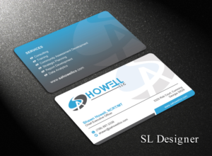 Business Card Design by SL Designer for SA Howell, LLC | Design: #22759368