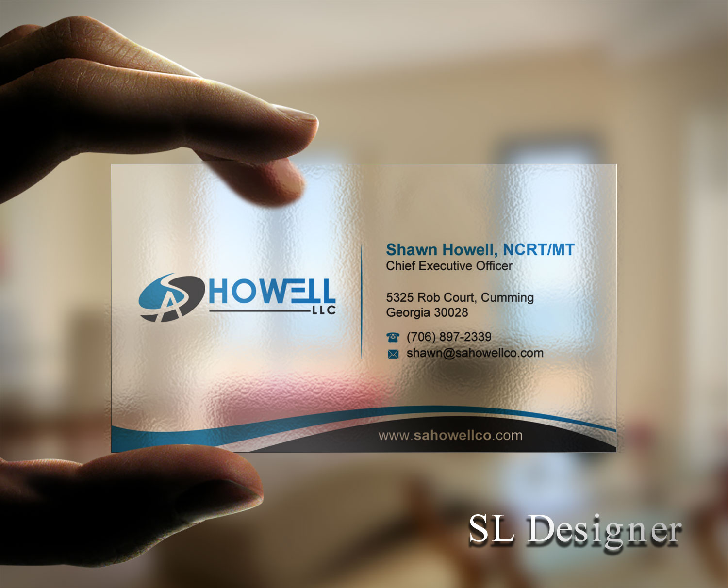 Design de Carte de Visite par SL Designer pour SA Howell, LLC | Design #22759377