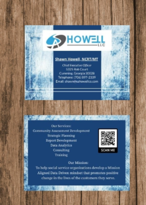 Business Card Design by Sunny Jar Designs for SA Howell, LLC | Design #22757651