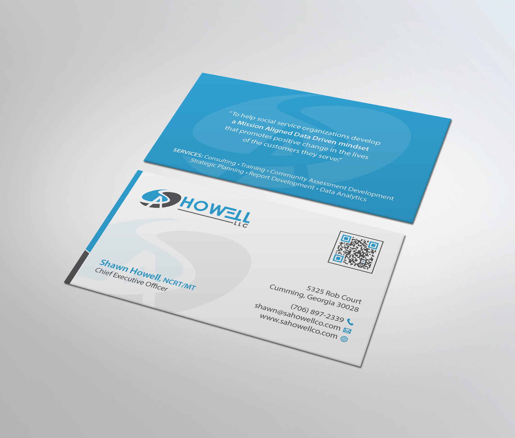 Business Card Design by MDesign for SA Howell, LLC | Design #22758758