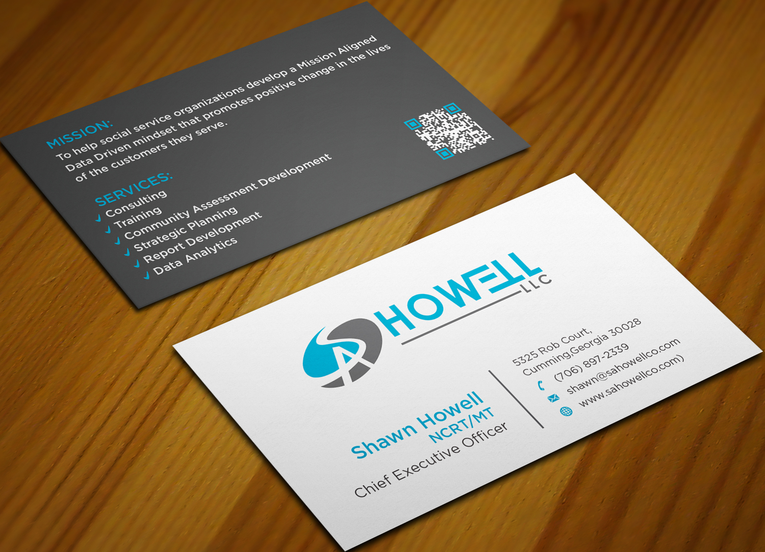 Diseño de Tarjeta de Presentación por haru_ichiban para SA Howell, LLC | Diseño #22758799