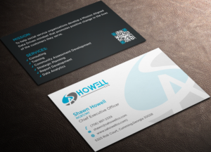 SA Howell, LLC Business Card | Business Card Design by haru_ichiban