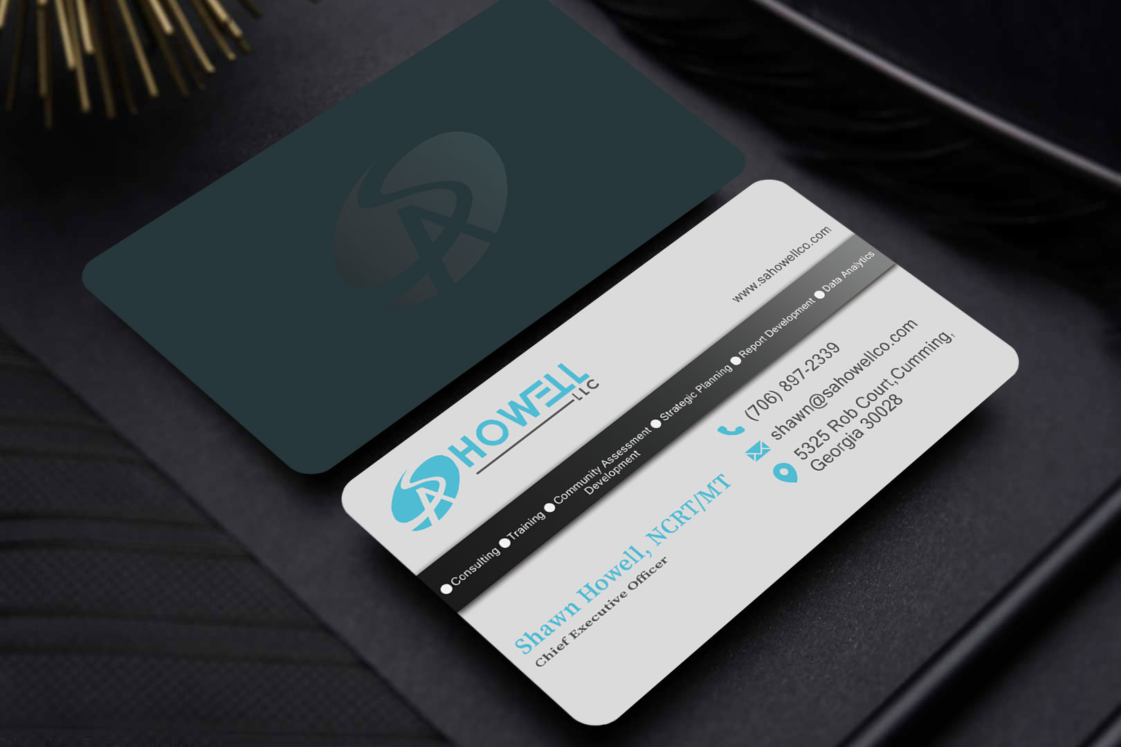 Visitenkarten-Design von MAHESH101 für SA Howell, LLC | Design #22762473