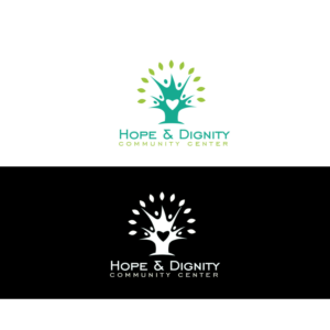 The Hope and Dignity COmmunity Center  (we can drop The, if you all think it is okay to do that. | Logo Design by Finley Johnson