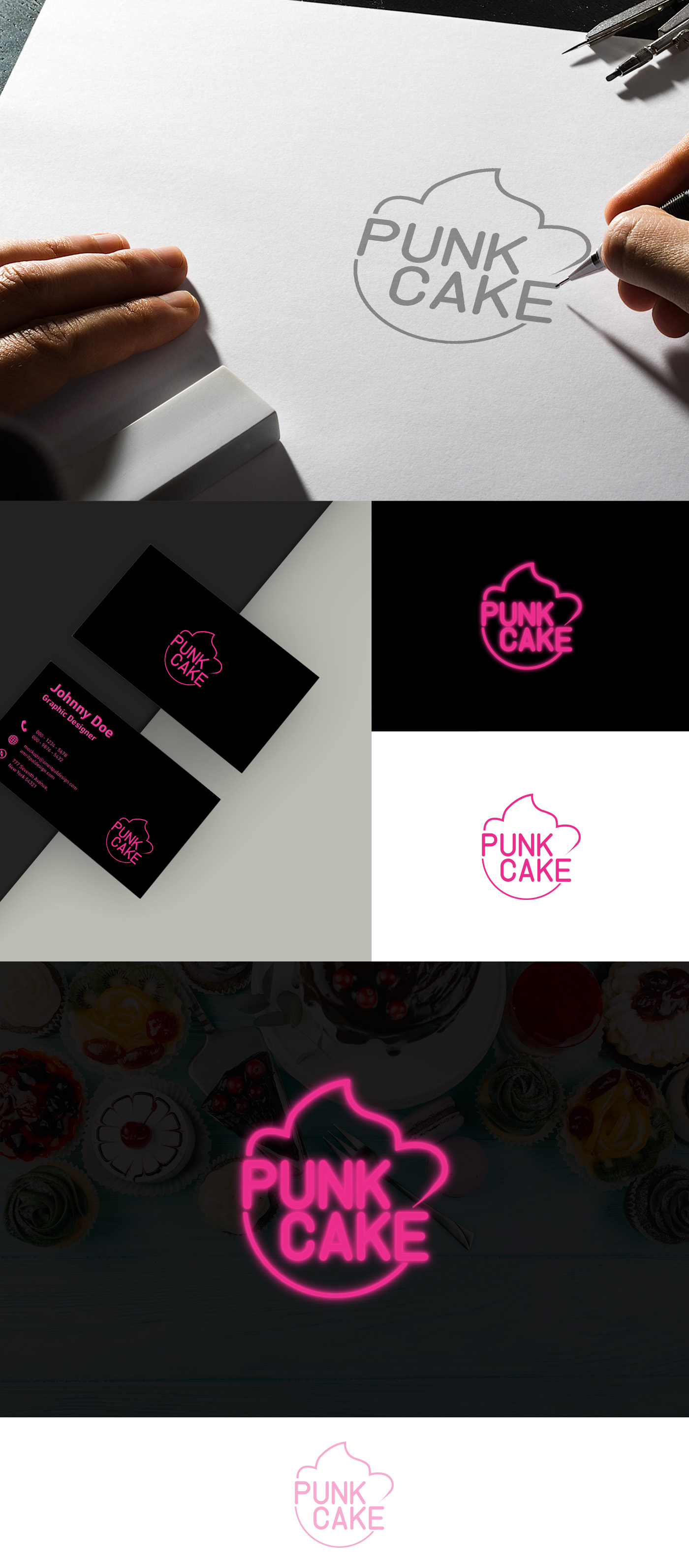 Logo-Design von Logo Xtudio für Punk Cake LTD | Design #22810726