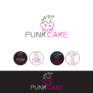 Logo Design by Samantha Ward Design for Punk Cake LTD | Design: #23038486