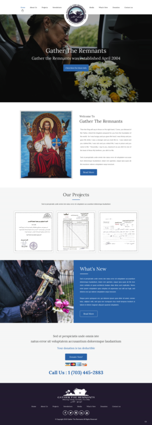 Wordpress Design by pb for this project | Design: #22772305