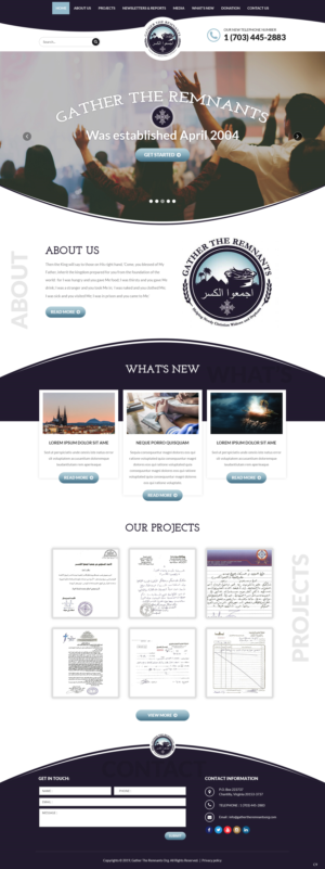Wordpress Design by pb for this project | Design: #22772308