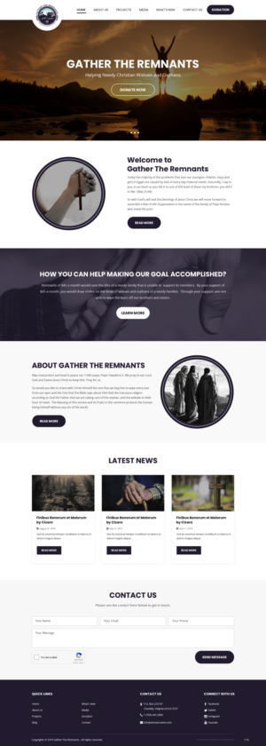 Wordpress Design by pb for this project | Design: #22772318