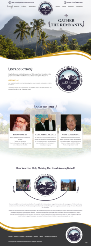 Wordpress Design by pb for this project | Design: #22772321