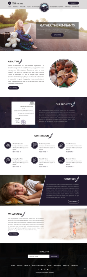 Wordpress Design by pb for this project | Design: #22772337