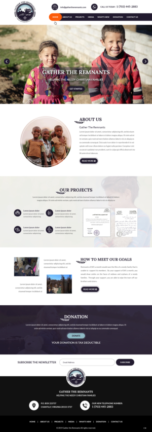 Wordpress Design by pb for this project | Design: #22772341