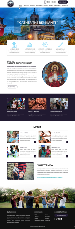 Wordpress Design by pb for this project | Design: #22772342
