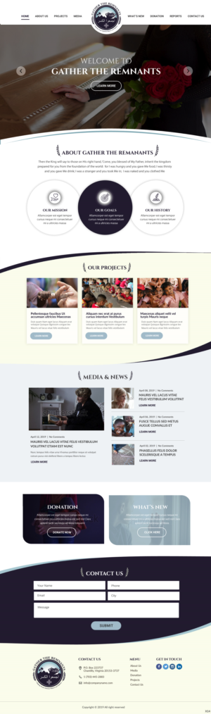 Wordpress Design by pb for this project | Design: #22772348