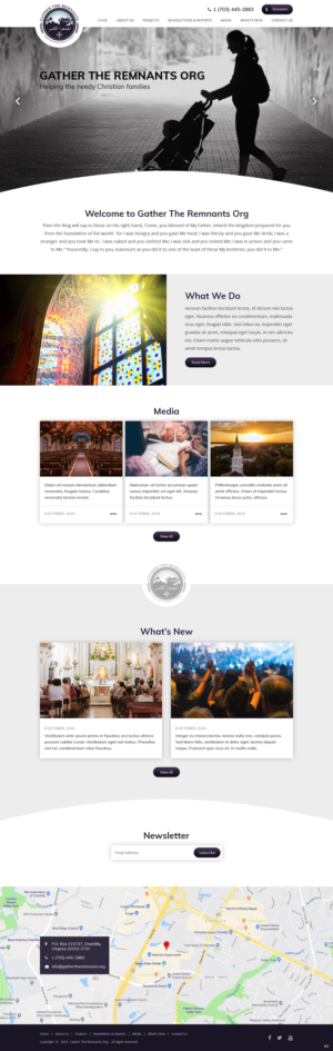Wordpress Design by pb for this project | Design: #22772350