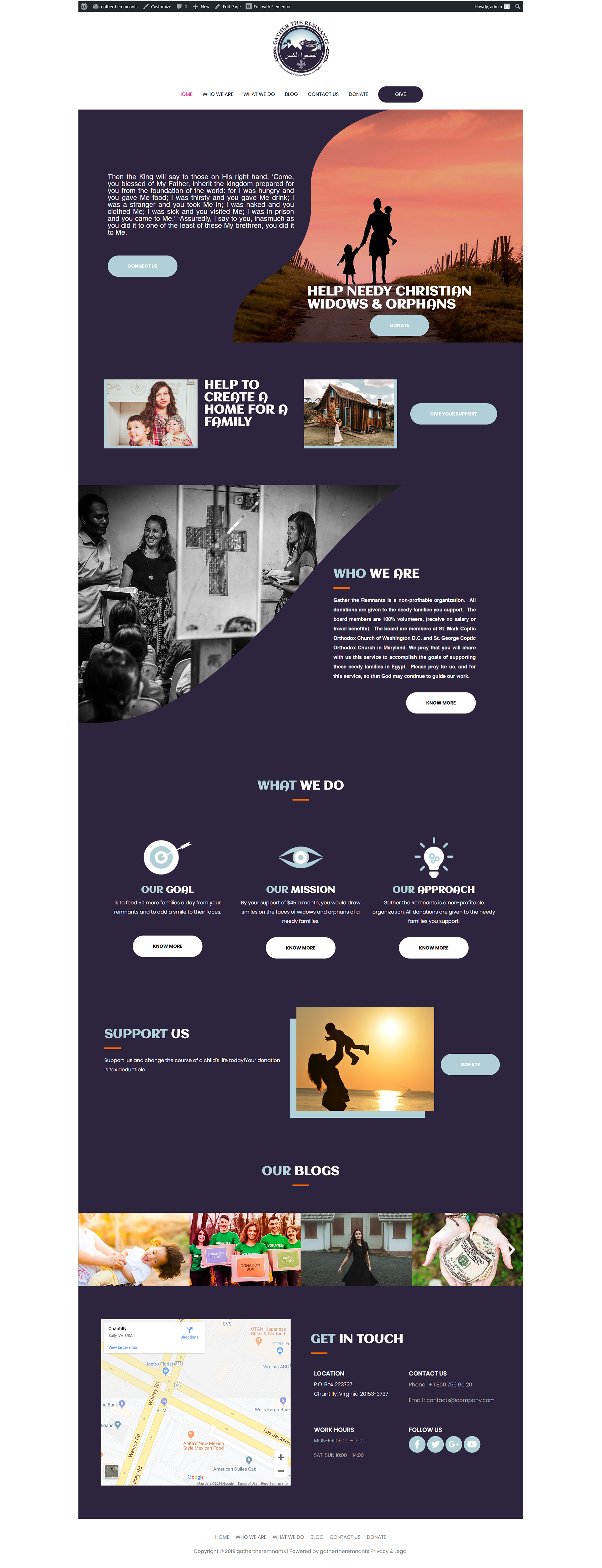 Wordpress Design by JohnDigiTech for this project | Design #22770437