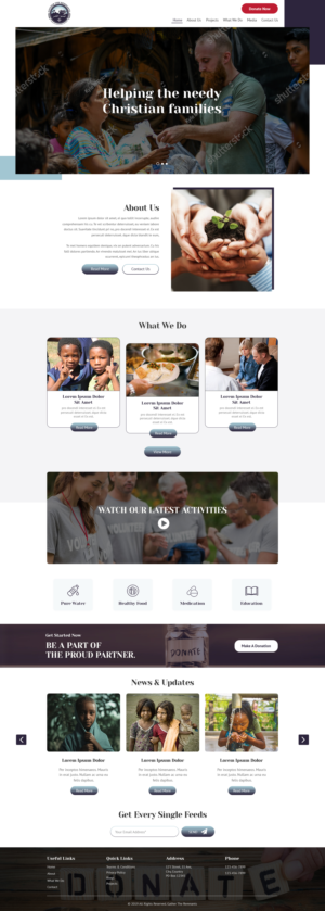 Wordpress Design by Factotum Designs for this project | Design #22802751